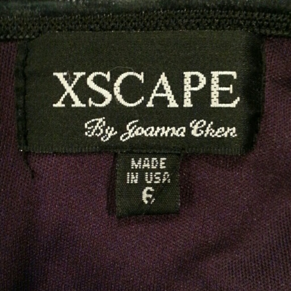 Xscape Strapless Twist Bodice Dress - Picture 7 of 7